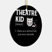 Theater Kind Definition Actor Meer dramatische act Keramisch Ornament (Rechts)