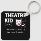 Theater Kind Definition Actor Meer dramatische act Sleutelhanger (Achterkant)