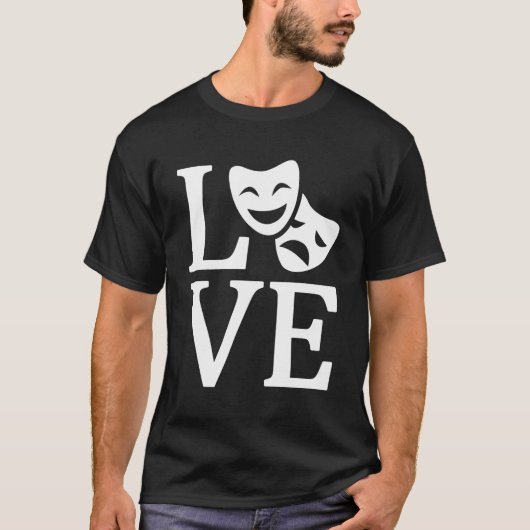 Theater Liefde Theater T-shirt (Voorkant)