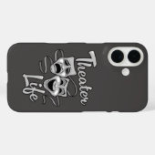 Theater Life Comedy en Tragedy Masks Case-Mate iPhone Case (Achterkant (horizontaal))