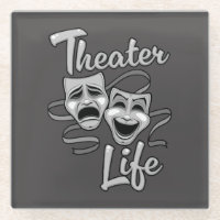 Theater Life Comedy en Tragedy Masks