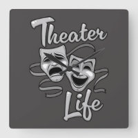 Theater Life Comedy en Tragedy Masks