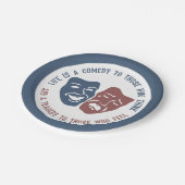 Theater Life Quote-borden Papieren Bordje (Gekanteld)