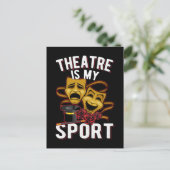 Theater Love Drama Theater Actors Briefkaart (Staand voorkant)
