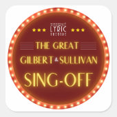 Theater Lyric 2025 - Sticker (Voorkant)