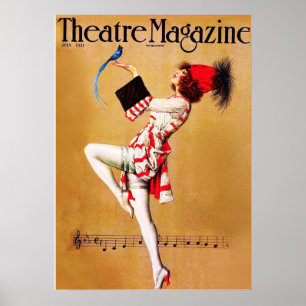 THEATER MAGAZINE POSTER
