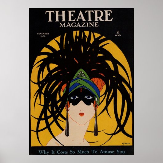 THEATER MAGAZINE POSTER (Voorkant)