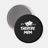 Theater mam theater moeder actrice-cadeau magneet (Voorkant / Achterkant)
