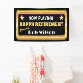 Theater Marquee Pensionering Party Spandoek (Insitu)