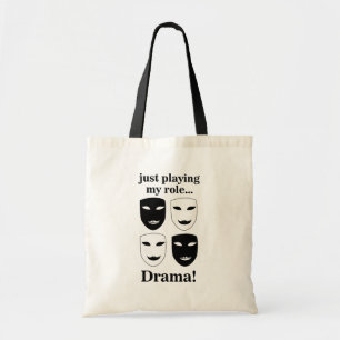 Theater Mask Theater Drama Grappig Acteren Tote Bag