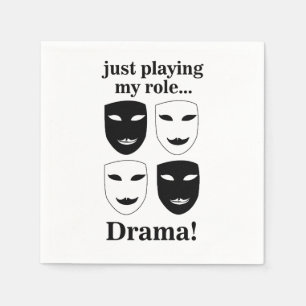 Theater Mask Theatre Drama Performance Party Servet