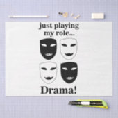 Theater Mask Theatre Drama Stage Actor Tissuepapier (Craft)