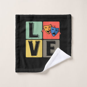 Theater Masker Love Real Musical Movies Actress Washandje