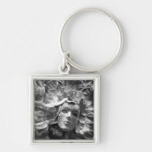 Theater Masker Sleutelhanger Cadeau Elegant