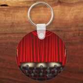 Theater met publiek sleutelhanger (Voorkant)