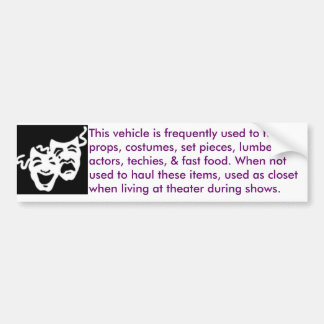 theater-mobiel bumpersticker
