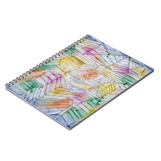 Theater-Mountain-Construction (1920) van Paul Klee Notitieboek (Linkerzijde)