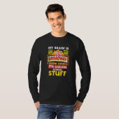 Theater My Brain Is 95 Broadway Musical T-shirt (Voorkant volledig)