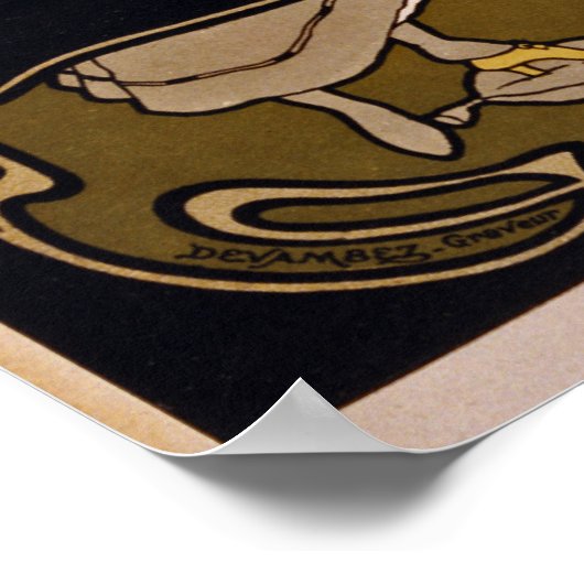 Theater National de L'Opera-Comique ~ Cendrillon Poster (Hoek)