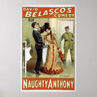 theater "Naughty Anthony" Poster