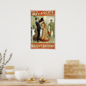  theater "Naughty Anthony" Poster (Keuken)