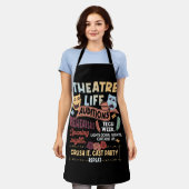 Theater Nerd Acteur Musical Theater Life Audities Schort (Gedragen)