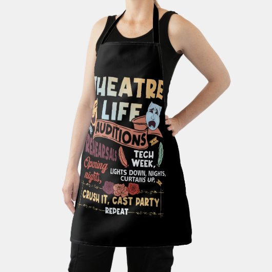 Theater Nerd Acteur Musical Theater Life Audities Schort (Insitu)