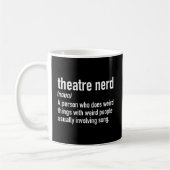 Theater Nerd Definitie Koffiemok (Links)