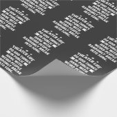 Theater Nerd Funny Musical Thespian Cadeaupapier (Hoek)