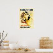 THEATER OPERA Cheret Paris Theaterreclame Poster (Keuken)