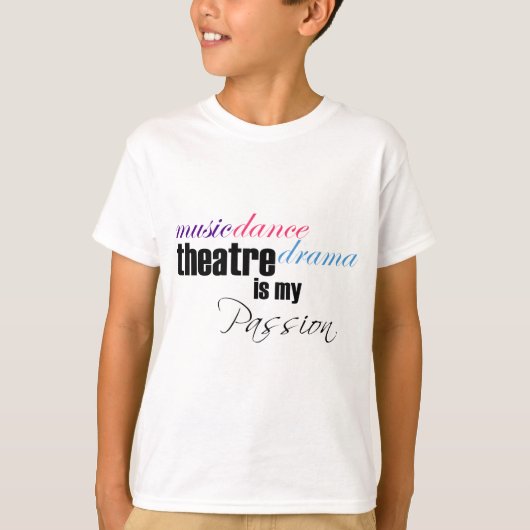 Theater Passion T-shirt (Voorkant)