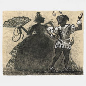 Theater Performers Fleece Deken (Voorkant (Horizontaal))