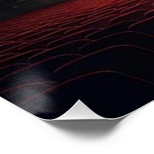 Theater Pipe Organ Designer's Area Perfect Poster (Hoek)