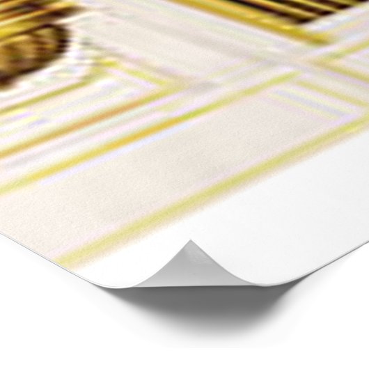 Theater Pipe Orgel Wall Art Poster (Hoek)