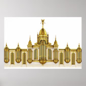 Theater Pipe Orgel Wall Art Poster (Voorkant)