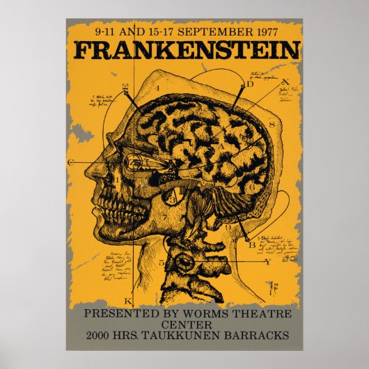  theater Play Advertisement Poster (Voorkant)