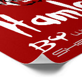 Theater Play Poster Hamlet van William Shakespeare (Hoek)