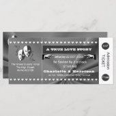 Theater Playbill Show Ticket Theme Weddenschap (Voorkant / Achterkant)