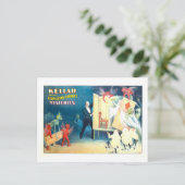  Theater Poster: Kellar Cabinet Mysteries Briefkaart (Staand voorkant)