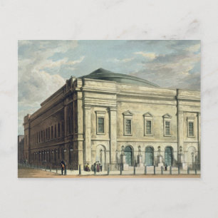 Theater Royal, Drury Lane, in Londen, ontworpen do Briefkaart