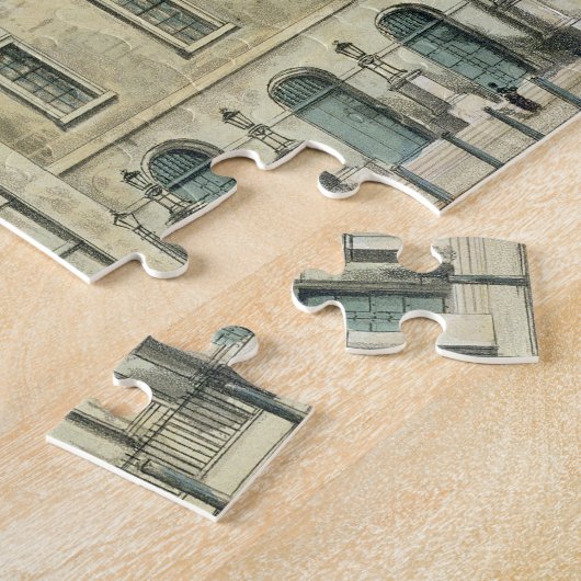 Theater Royal, Drury Lane, in Londen, ontworpen do Legpuzzel (Zijkant)