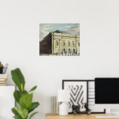 Theater Royal, Drury Lane, in Londen, ontworpen do Poster (Thuiskantoor)