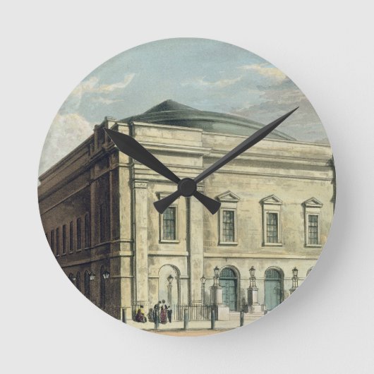 Theater Royal, Drury Lane, in Londen, ontworpen do Ronde Klok (Voorkant)