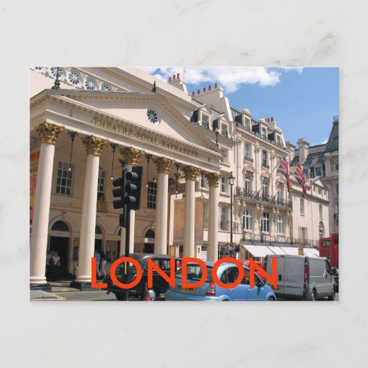 Theater Royal Haymarket London briefkaart (Voorkant)