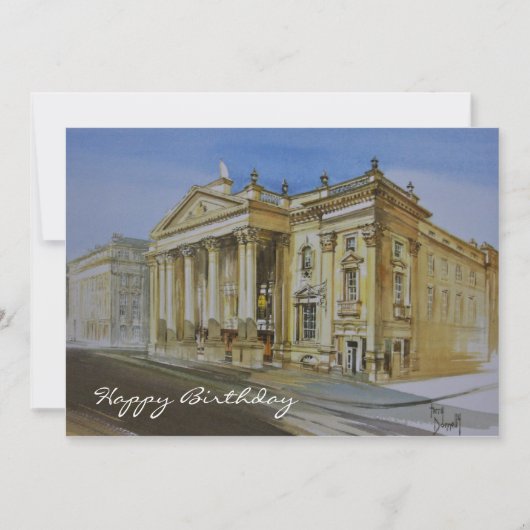 Theater Royal Newcastle Happy Birthday Card Kaart (Voorkant)