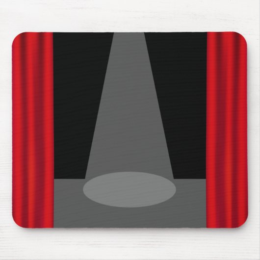 Theater Stage Mousepad Muismat (Voorkant)