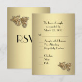 Theater Trouw Uitnodiging (Voorkant / Achterkant)