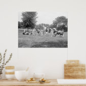 Theater Tug-of-War, jaren '20 Poster (Keuken)