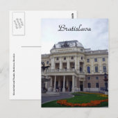 theater van bratislava briefkaart (Voorkant / Achterkant)