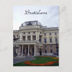 theater van bratislava briefkaart
